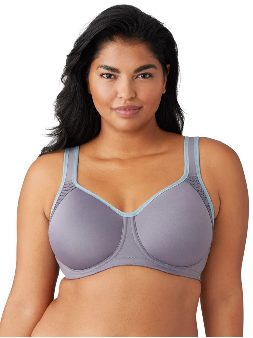 Wacoal 853302 Lindsey Sport Contour Underwire High Impact Sports Bra Size 34G